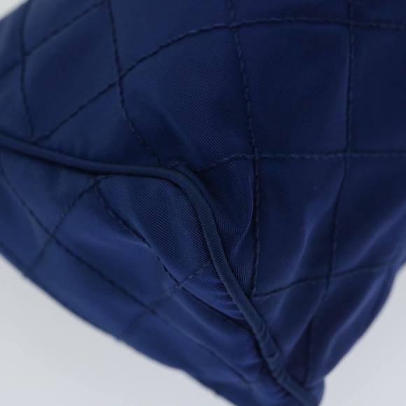 PRADA Quilted Pouch Nylon Blue Auth bs12207 - Picture 16 of 16